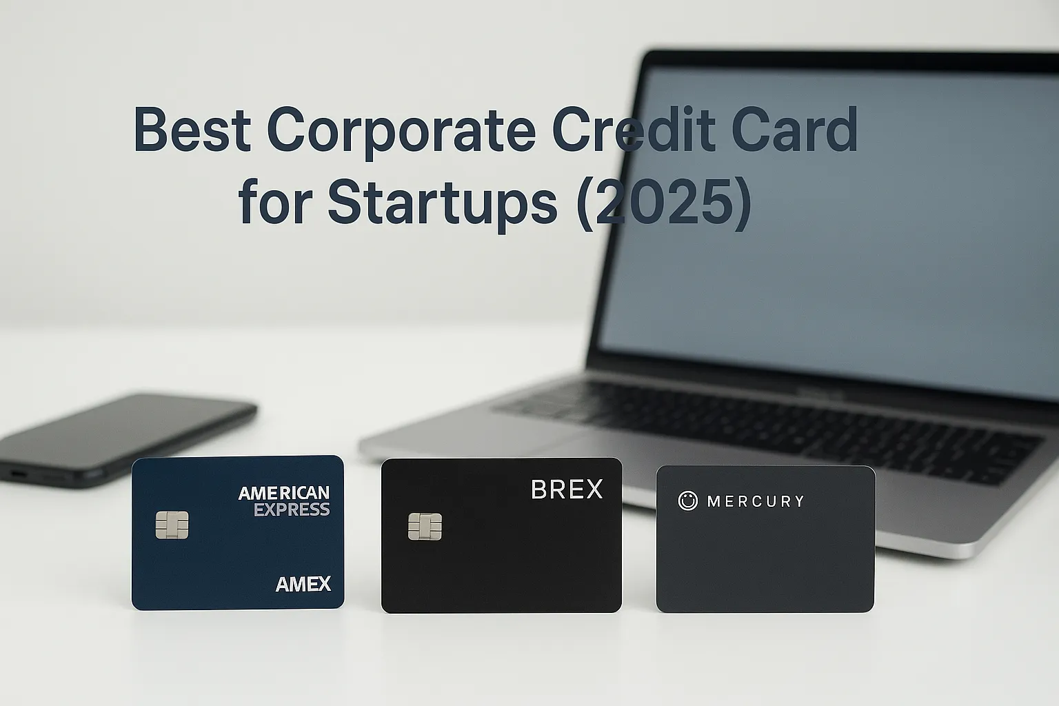Best Corporate Credit Card for Startups (2025) Amex vs Brex vs Mercury